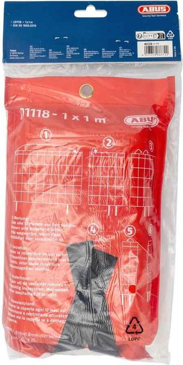 Actual product image Abus Fire blanket