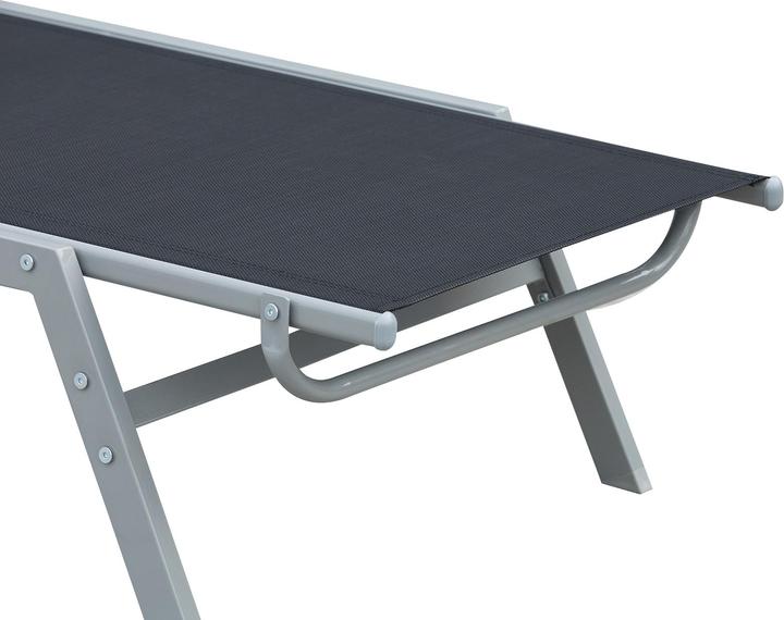 Image du produit Outsunny Chaise longue de jardin avec dossier réglable (170 cm)