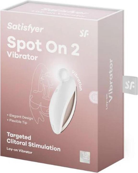 Image du produit Satisfyer Spot On 2 Vibromasseur à Poser Blanc