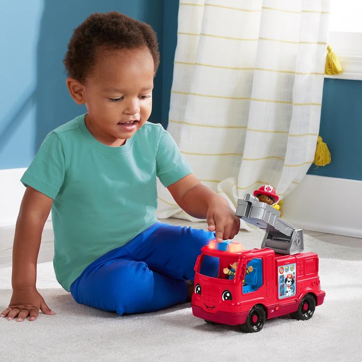 Image du produit Fisher-Price Camion de pompiers Little People