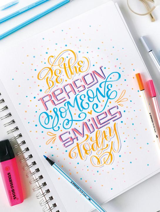 Produktbild STABILO Pen 68 brush Premium-Filzstift (Sortiert, 8 x)