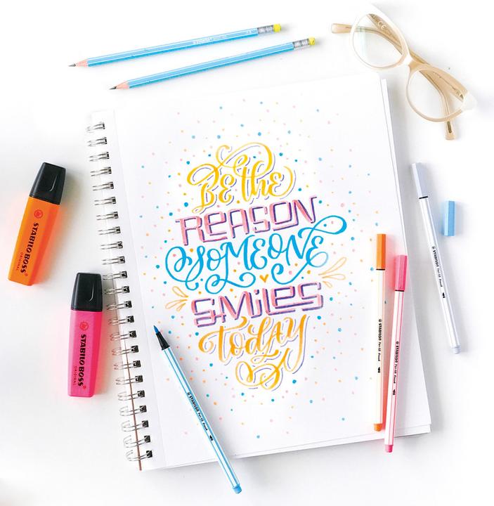 Produktbild STABILO Brush Pen 68 (Sortiert, 25 x)
