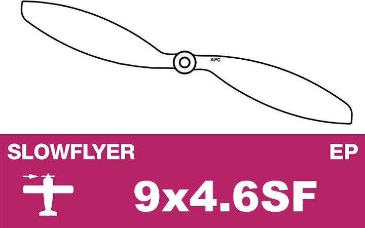 Produktbild APC Slowflyer Luftschraube 9X4.6SF