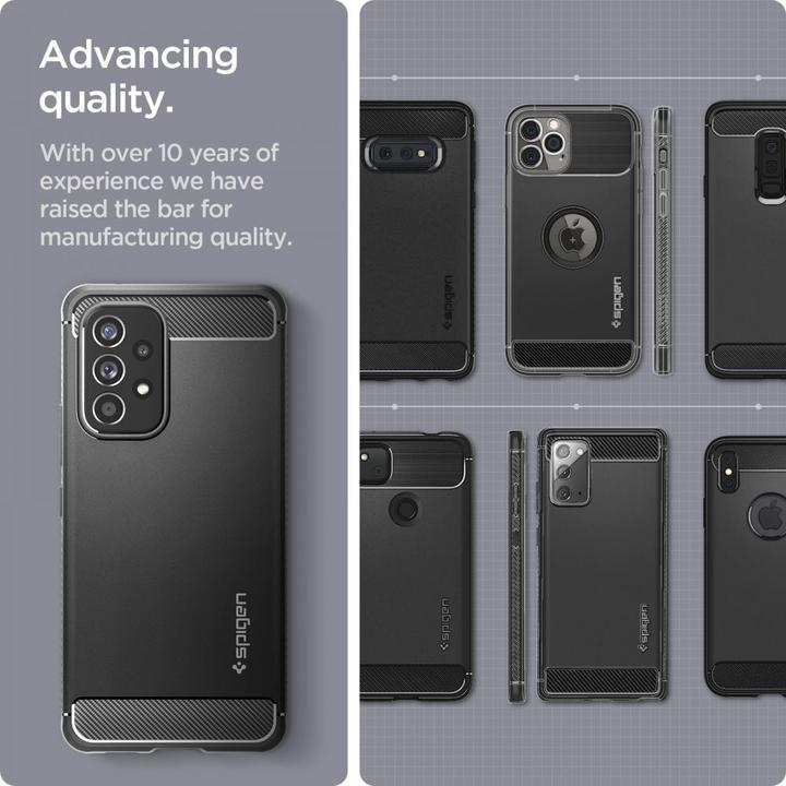 Actual product image Spigen Rugged Armor (Samsung Galaxy A53 5G)
