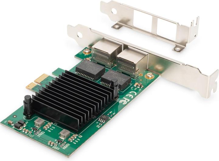 Digitus Gigabit Ethernet PCI Express Card, 2-port (PCI-E x1)