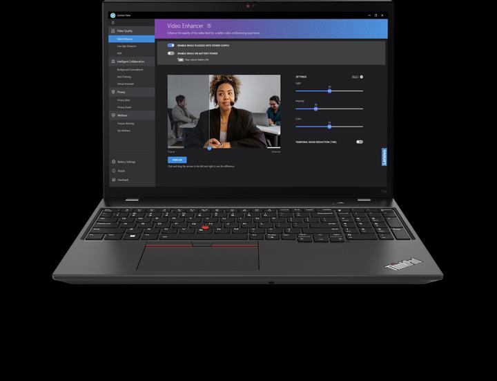 Actual product image Lenovo ThinkPad T16 Gen 2 (16", AMD Ryzen 7 Pro 7840U, 32 GB, 1000 GB, DE)
