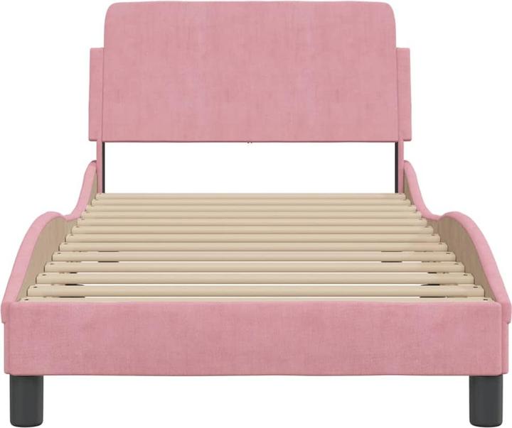 Immagine prodotto VidaXL Struttura letto con testiera in velluto (90 x 200 cm)