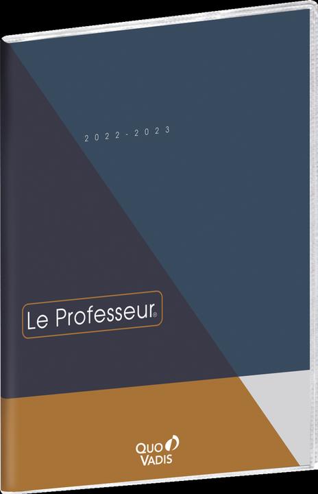 Produktbild Quo Vadis Le Professeur QV626051 12M, graphique fr, 16x24cm (A6, Französisch)