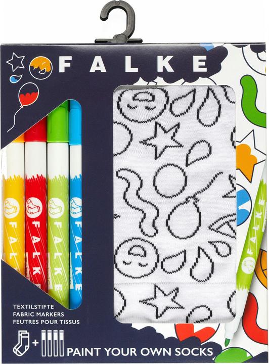 Image du produit Falke Paint Your Own Socks Chaussettes pour enfants (23 - 26)
