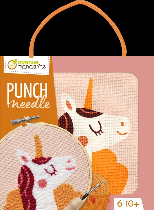 Produktbild Clairefontaine Punch Needle, Einhorn