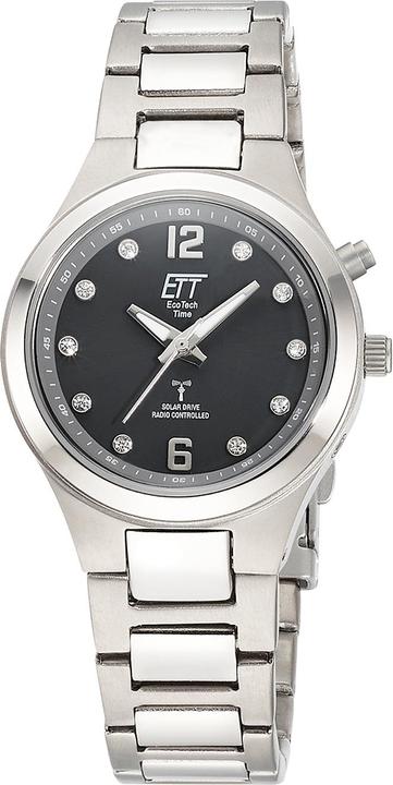 Produktbild ETT ELT-11466-24M Solar Drive Funkuhr Everest Damenuhr 34mm 5ATM (Funkuhr, 34 mm)