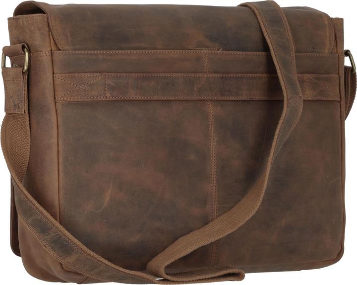 Image du produit Greenland Nature Montenegro Messenger Cuir 40 cm Compartiment pour ordinateur portable