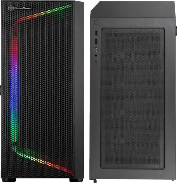 Produktbild Silverstone seta h1 tower-gehäuse (ATX, SSI EEB, Mini-ITX, SSI CEB, mATX)
