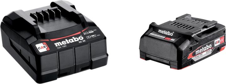 Metabo Basis Set 1x Li-Power Akkupack 18 V 2,0 Ah Akku ( 625596000 ) + SC 36 Ladegerät (18 V)