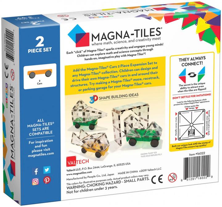 Actual product image Magna-Tiles Cars