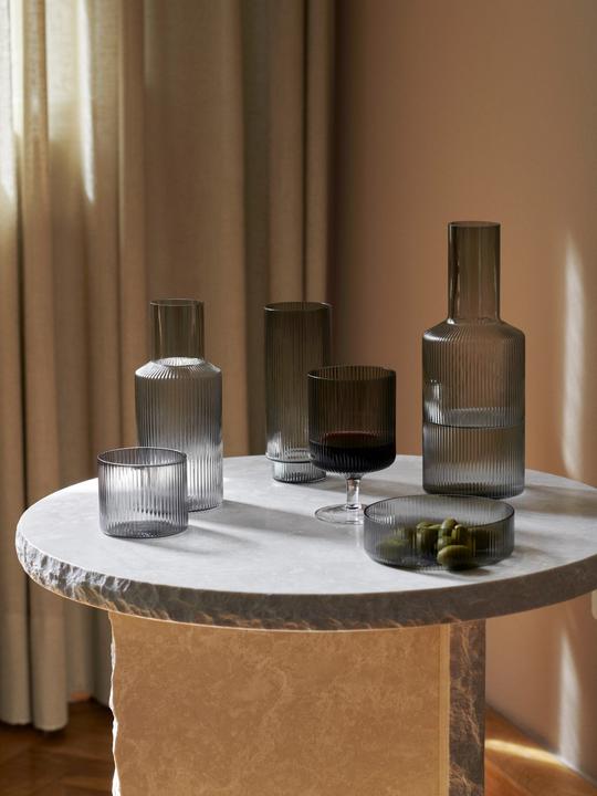 Image du produit Ferm Living Ondulation (27 cl, 2 Verres, Verres à vin blanc, Verres à vin rouge)