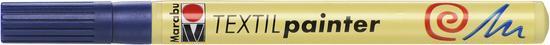 Actual product image Marabu Textile marker "Textil Painter", dark blue (Dark Blue, 2 mm)