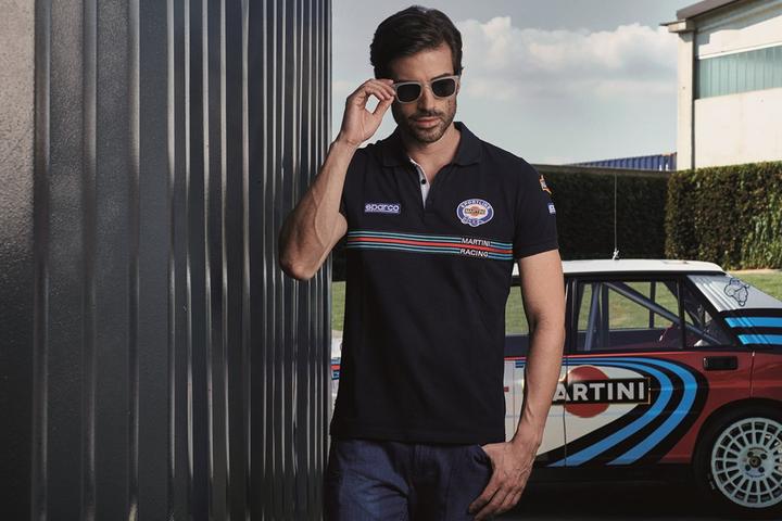 Produktbild Sparco Martini Racing Polo Shirt Replica Patches (3XL)
