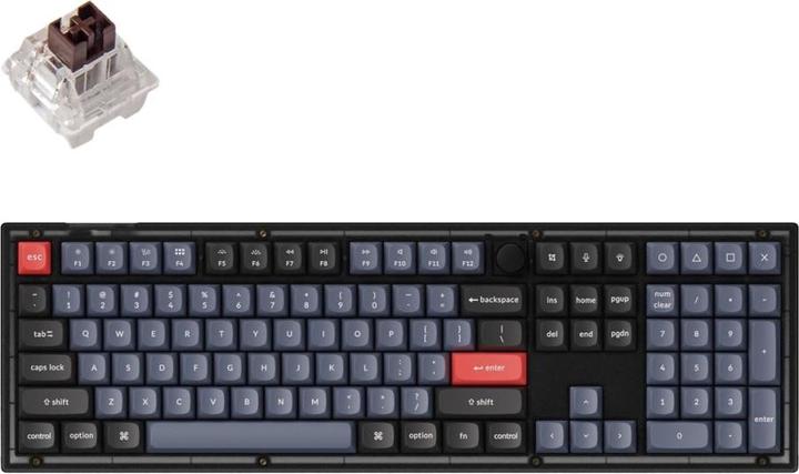 Produktbild Keychron V6 Knob Version (US, Kabelgebunden)