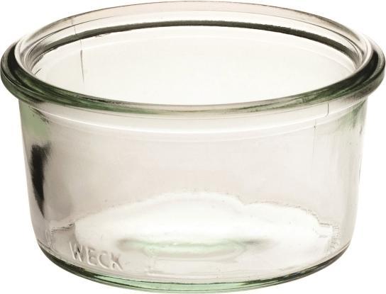 MultiLine Verre patenté Weck 165 ml Ø8.8x4.65 cm uden Låg Glas,1 pc