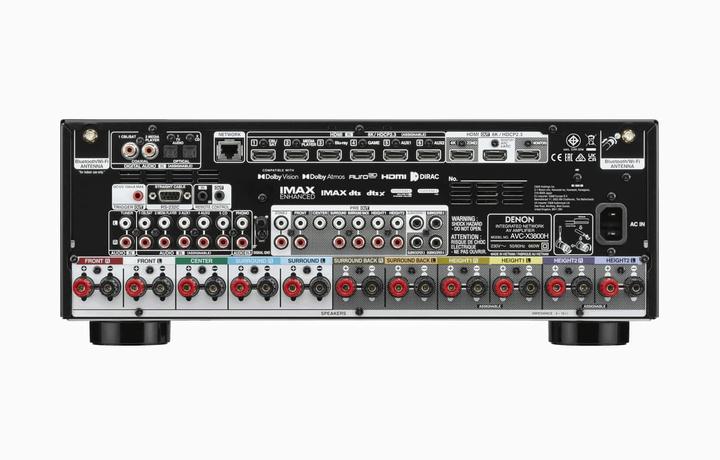 Immagine prodotto Denon AVC-X3800H (Stereo, 9.4 Canale, AM, FM)