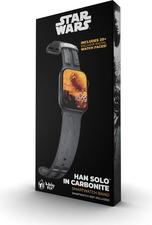 Produktbild Moby Fox Star Wars bracelet pour smartwatch 3D Han Solo Carbonite (Silikon)