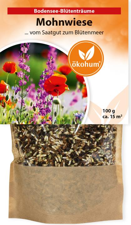 Produktbild Ökohum Bodensee Blütentraum Mohnwiese (Blumensamen)