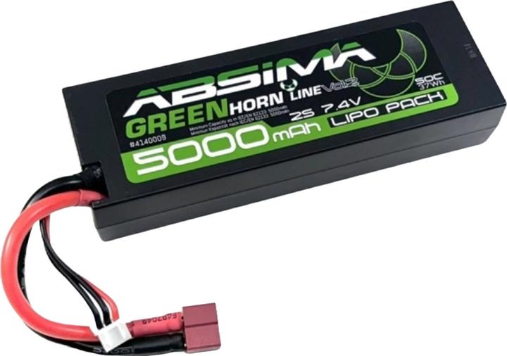 Produktbild Absima LiPo Stick Pack 7.4V-45C 5000 Hardcase (7.40 V, 5000 mAh)