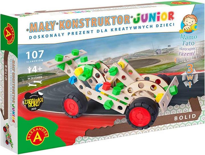 Produktbild Alexander Bausatz "Little Constructor Junior 3in1" - Auto