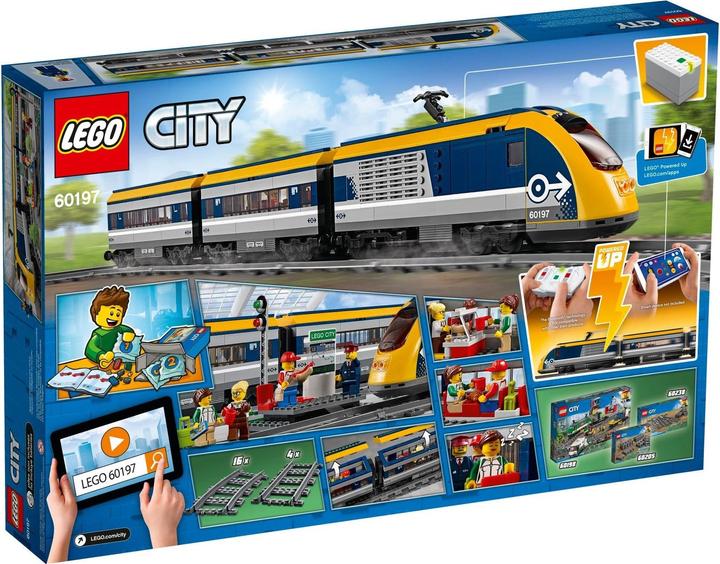 Actual product image LEGO Passenger train (60197, LEGO City, LEGO Powered UP)