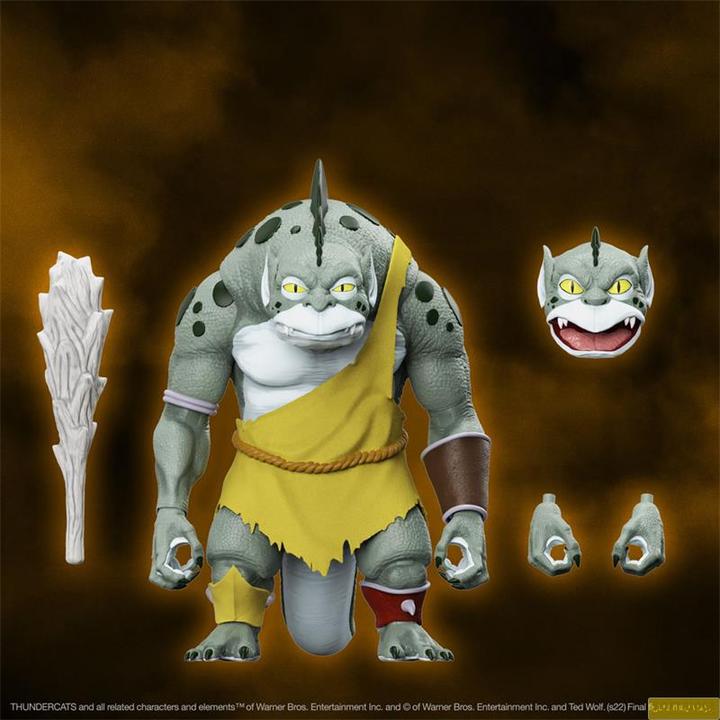 Actual product image Super7 Cosmocats Wave 8 figurine Ultimates Reptilian Guard 20 cm