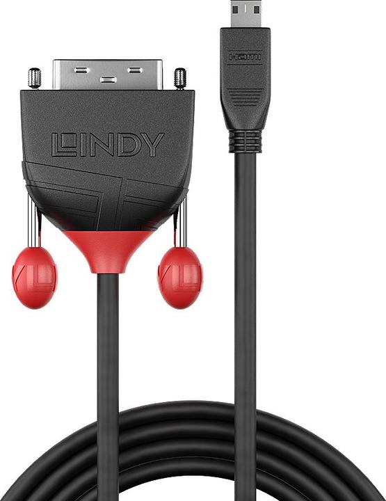 Produktbild Lindy micro HDMI (Typ D) — DVI (2 m, HDMI, DVI)