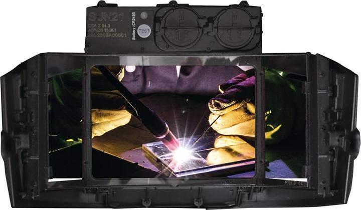 Actual product image Schweisskraft Automatic welding helmet PANORAMA-W-2 TC VarioProtect