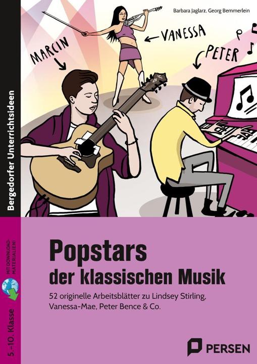 Produktbild Popstars der klassischen Musik (Deutsch, Barbara Jaglarz, Georg Bemmerlein, 2022)