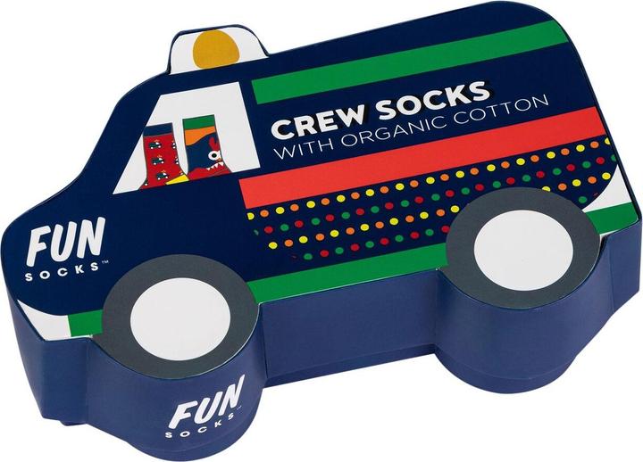 Image du produit Fun Socks BOXES Paquet de 3 (Lot de 3, 23 - 27, 27 - 28)