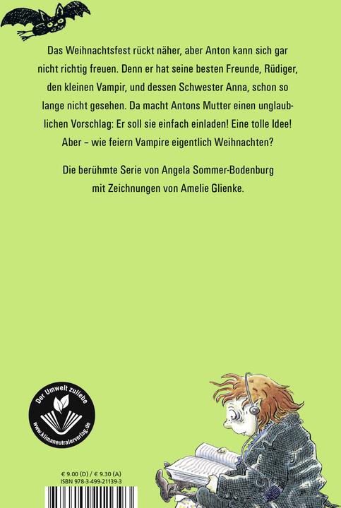 Produktbild Rotfuchs Der kleine Vampir feiert Weihnachten (Deutsch, Angela Sommer-Bodenburg, 2024)