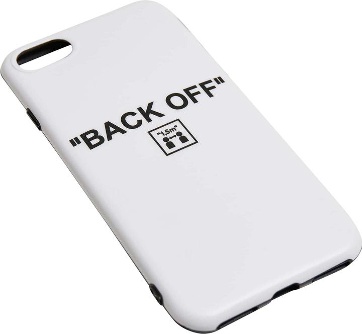 Actual product image Mister Tee Back Off I Phone 6/7/8 Phone Case Set (Apple iPhone 7, Apple iPhone 6, Apple iPhone 8)