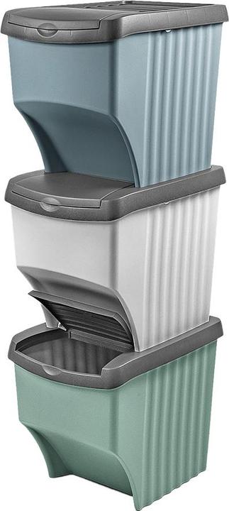 Actual product image Weber Home Recycling Tower 3 pcs multicoloured