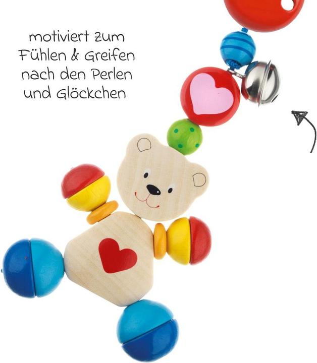 Actual product image Goki Clip heart bear