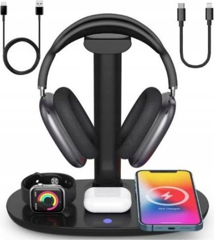 Produktbild iLike 4in1 15W Wireless Magsafe Qi Charger Stand (15 W)