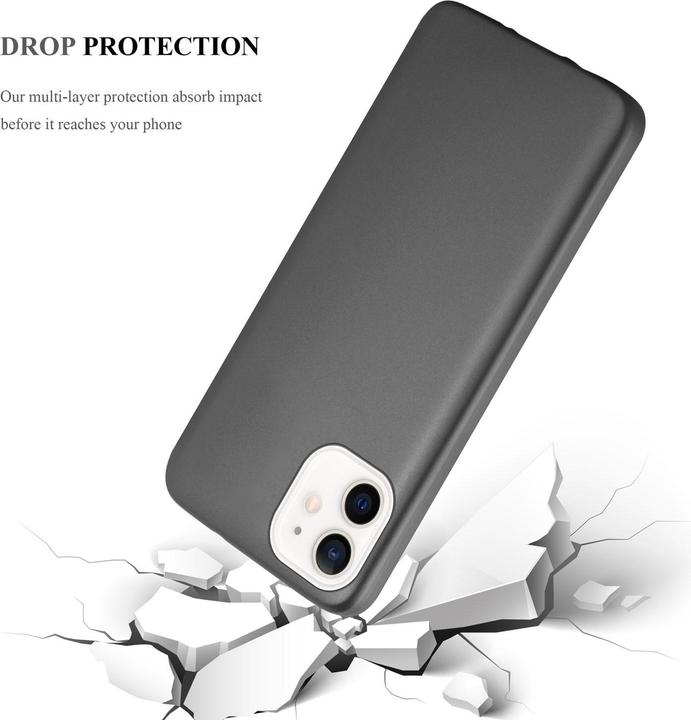 Actual product image Cadorabo TPU Matt Metallic Cover (Apple iPhone 12 mini)