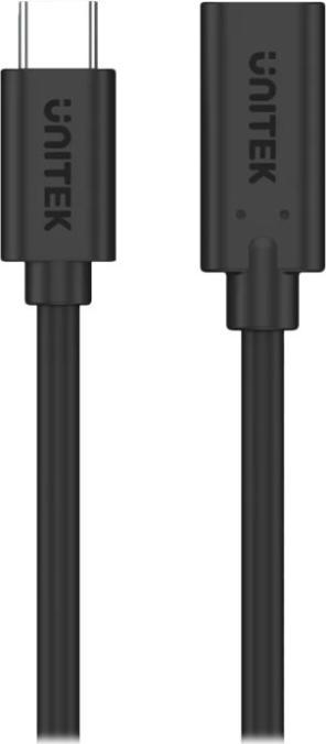 Actual product image Unitek USB USB-C to USB-C cable, 1.5 m black (C14086BK-1.5M) (1.50 m, USB 3.2 Gen 2)