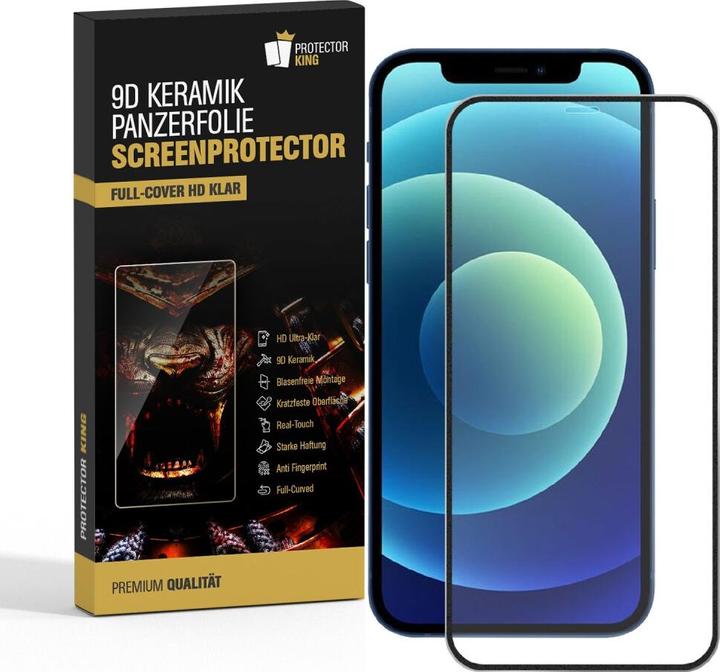 Produktbild Protectorking 3x Ceramic-Glass Full Cover HD Klar (3 Stück, Apple iPhone XS Max)