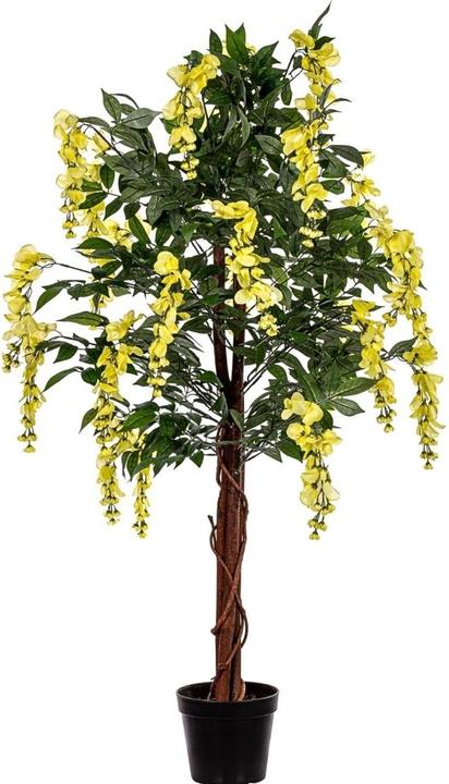 Image du produit Plantasia Arbre artificiel glycine jaune 120 cm (120 cm)