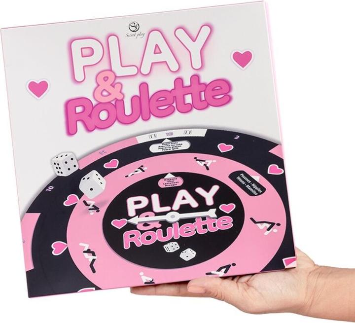 Produktbild Secret play SECRETPLAY PLAY & ROULETTE - W?RFEL- & ROULETTESPIEL (ES/PT/EN/FR) (Würfelspiel, Portugiesisch, Englisch, Französisch, Niederländisch, Spanisch)
