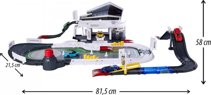 Immagine prodotto Majorette Porsche Exprerience Center con veicoli