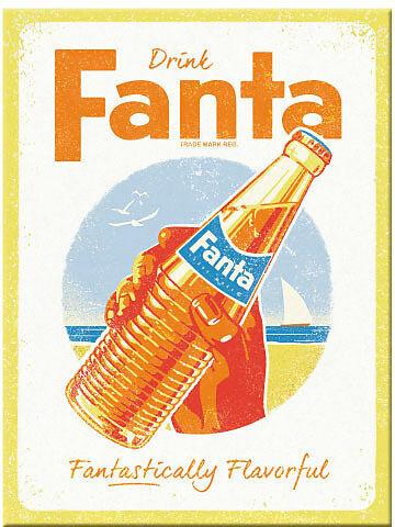 Produktbild Nostalgic-Art Merchandising Magnet. Fanta / Bottle Beach