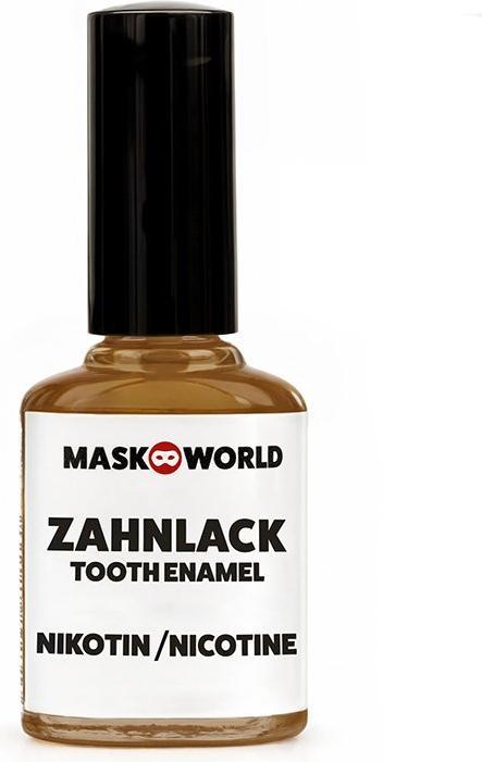 Produktbild Maskworld Zahnlack Nikotin 10ml Pinselflasche