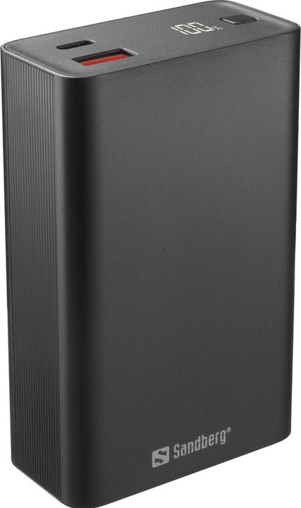 Image du produit Sandberg Banque d'énergie de voyage 20000 PD65W (20000 mAh, 65 W, 77 Wh)