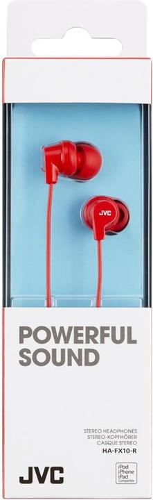 Image du produit JVC HA-FX10-R-E Dans l'oreille (Filaire)
